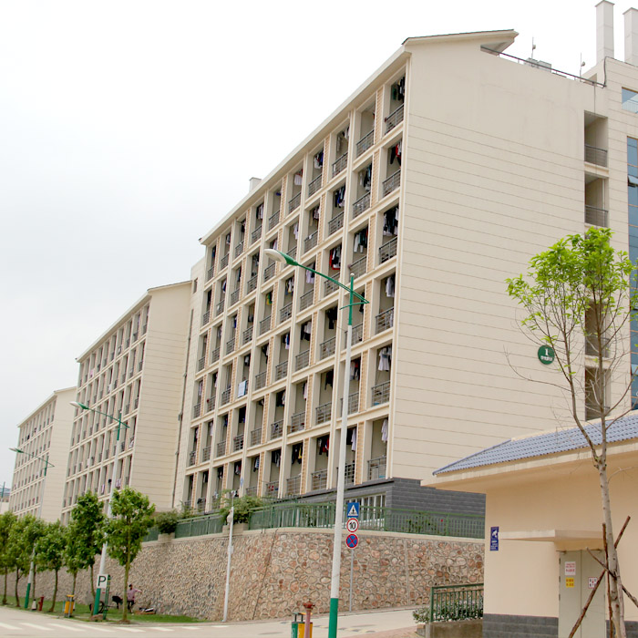 广西中医学院-南宁仙葫新校区采用广西外墙反射隔热涂料